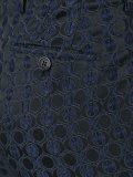 patterned tailored trousers