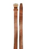 worn effect skinny belt