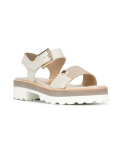 buckled sandals