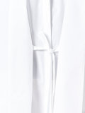 long tie waist shirt