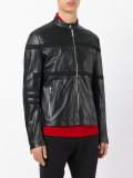 mesh stripe jacket