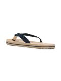 stripe detail flip flops