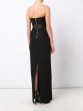 sheer detailing long dress