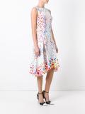 printed sleeveless dress
