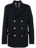 notched lapel short coat