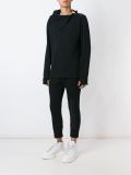 stripe detail track pants