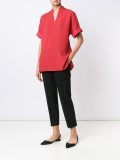 v-neck blouse