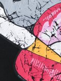 'lips' print T-shirt