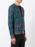 patterned cardigan 