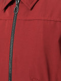 zipped bomber jacket
