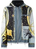 'Astrological' print windbreaker jacket