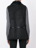 faux shearling gilet