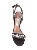 TABITHA SIMMONS LETICIA Black/White ??? Leather/Fur/Exotic Skins->Leather