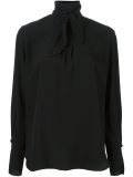 neck tie blouse