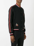 embroidered bomber jacket