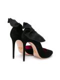 Adele ruffle-trimmed pumps