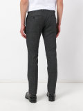 slim-fit tailored trousers