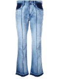 cropped bootcut jeans