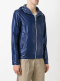 reversible hooded jacket