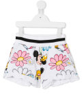 Minnie Mouse print shorts