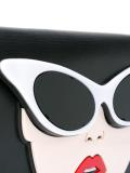 face crossbody bag 