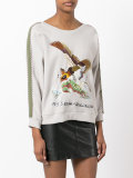 embroidered bird jumper 