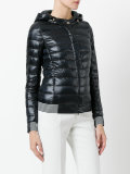 hooded down jacket