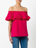 ruffled blouse 