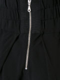 draped cropped trousers 