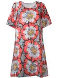 floral print T-shirt dress