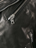 cropped biker jacket