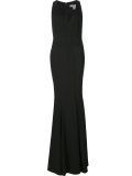 v-neck dress