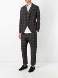 checked trousers 