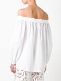 off the shoulder blouse 