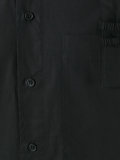 drawstring-collar shirt
