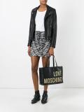 logo rectangular tote