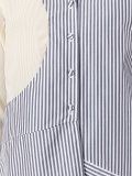 asymmetric striped shirt