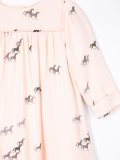 horse print dress