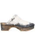 distressed mules