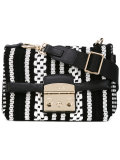 stitch panel mini bag 