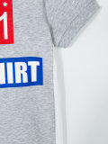 logo print T-shirt dress