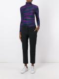 melange fine knit top