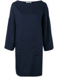 patch pocket shift dress 