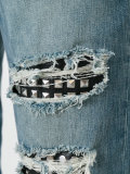 studded distressed jeans