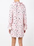 stars print shift dress