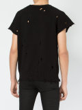 distressed short sleeve T-shirt