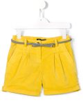 bow belt shorts