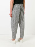 printed cropped trousers