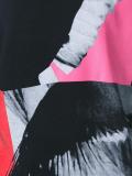 wing collage sweatshirt dress