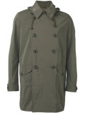 double breasted military coat